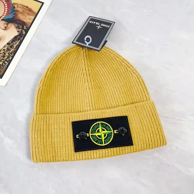 Stone Island Beanie Compass Patch