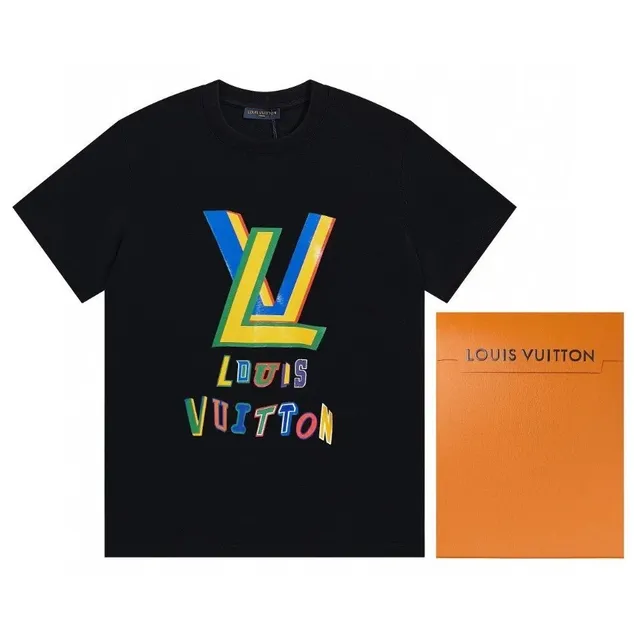 Louis Vuitton LV Logo T-Shirt Multicolor Graphic