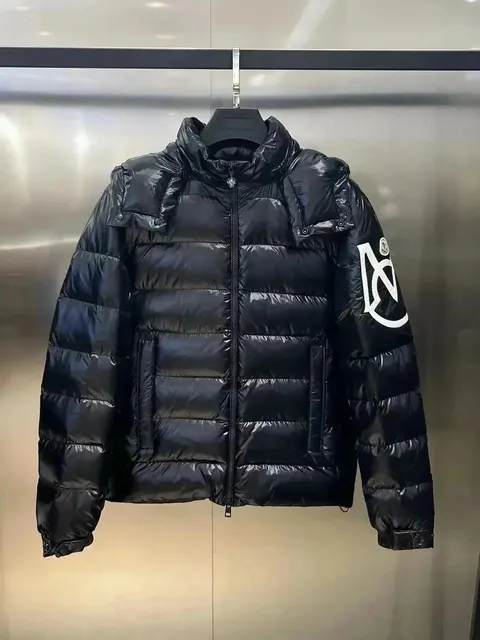 Moncler Puffer Jacket Logo Sleeve