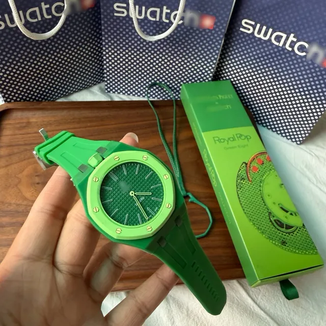 Swatch × Audemars Piguet Royal Pop Green Eight
