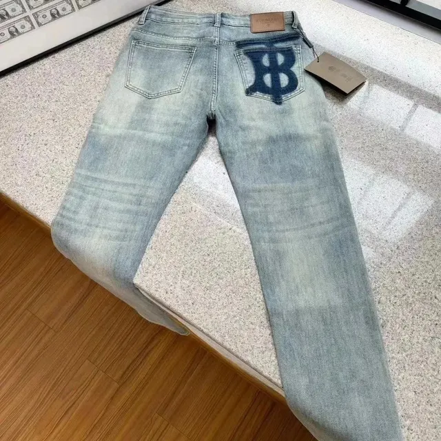 Burberry Logo Patch Jeans