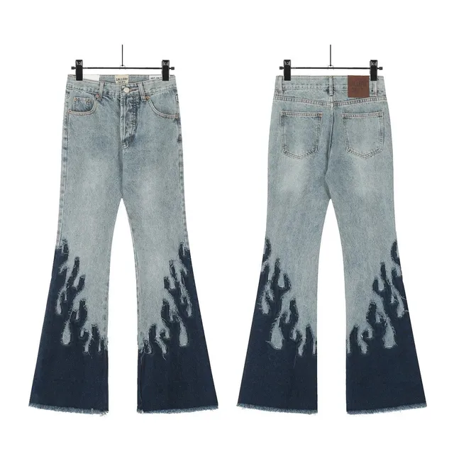 Gallery Dept. Flare Jeans Flame Dip-Dye