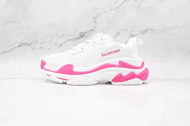 Balenciaga Triple S White Pink