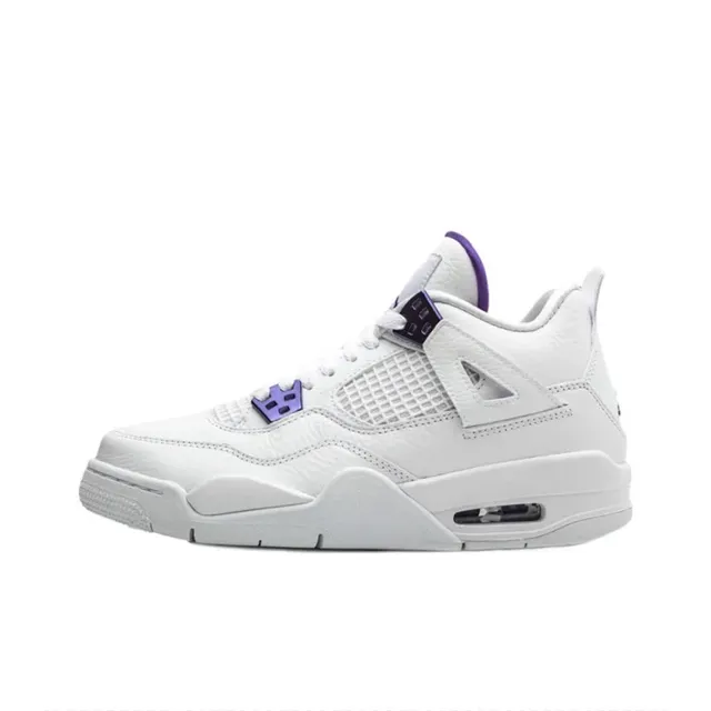 Air Jordan 4 White Purple