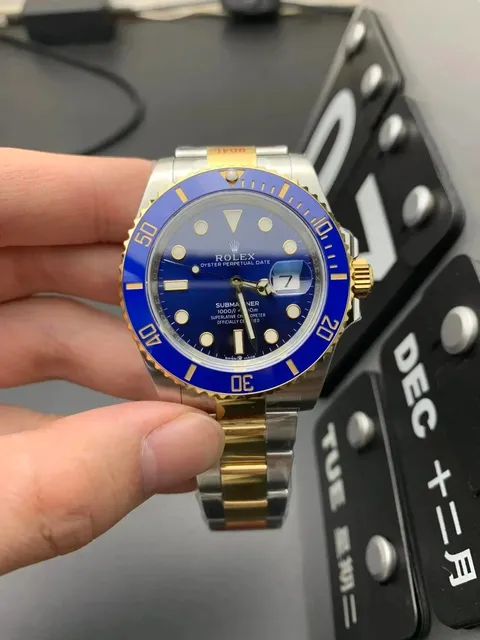 Rolex Submariner Date Two-Tone Blue