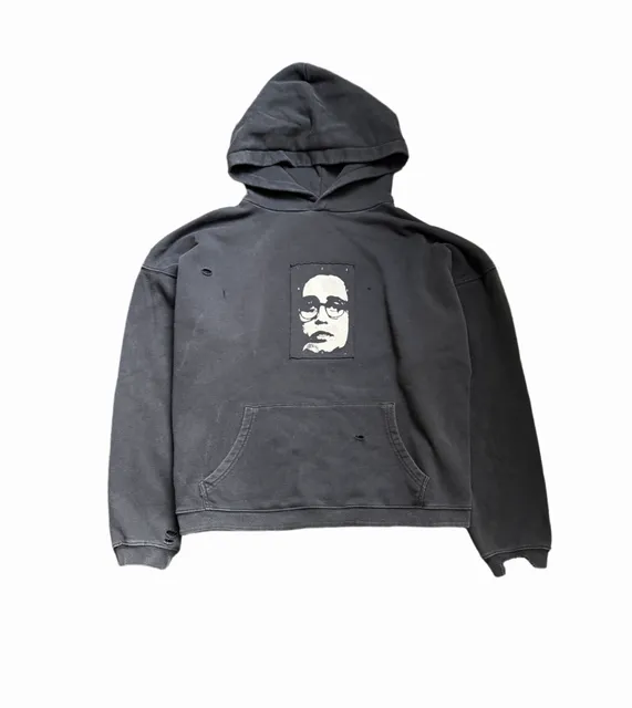 Gallery Dept. Hoodie Distressed Face Patch
