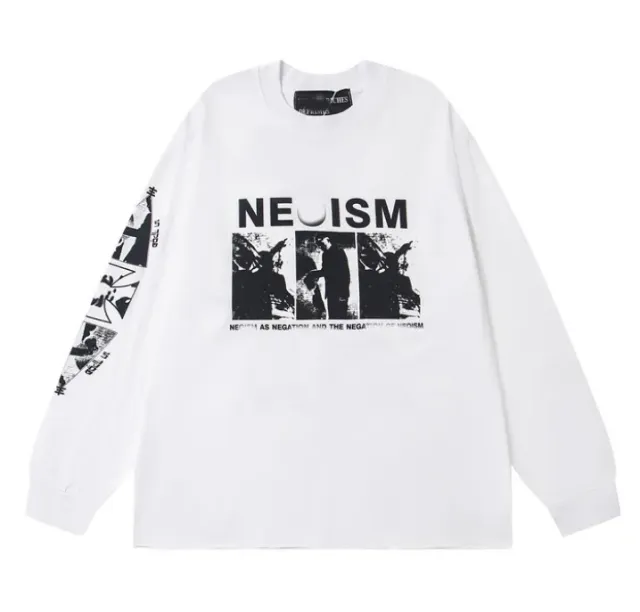 Er036 white long sleeve t