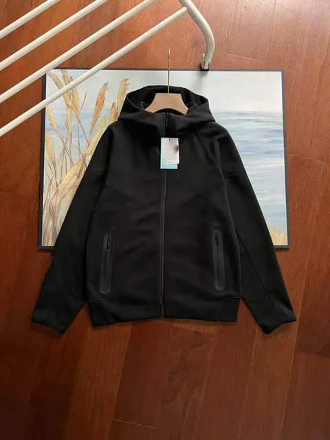 Nike Tech Fleece Hoodie Solid Black