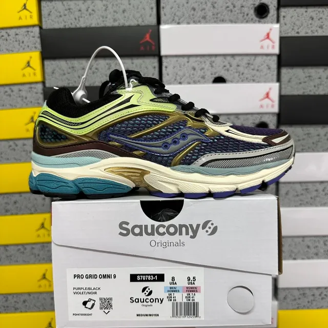Saucony Pro Grid Omni 9 Purple/Black