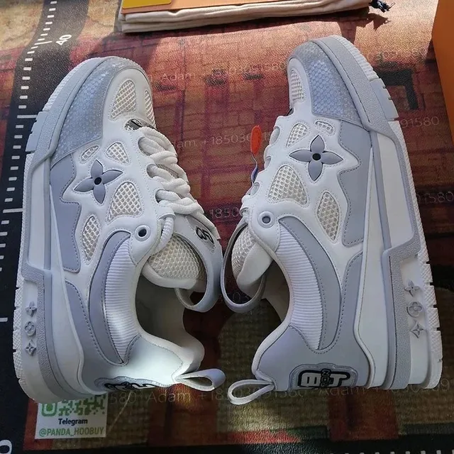 Louis Vuitton LV Trainer Monogram Mesh