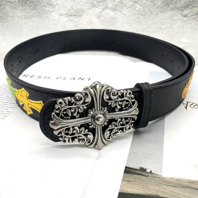 [15 colored crosss - thickened vine cross] crow ch holy sword heart belt