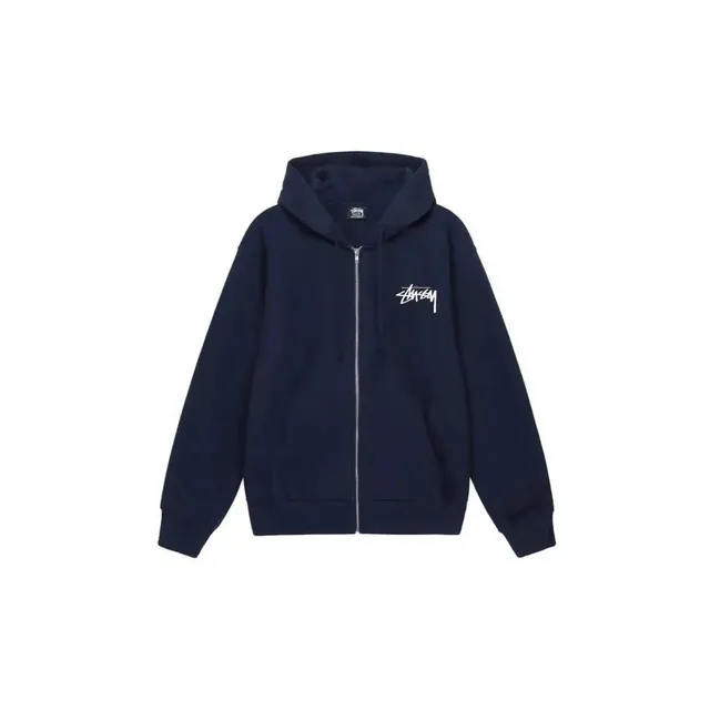 Stüssy Zip-Up Hoodie Classic Logo