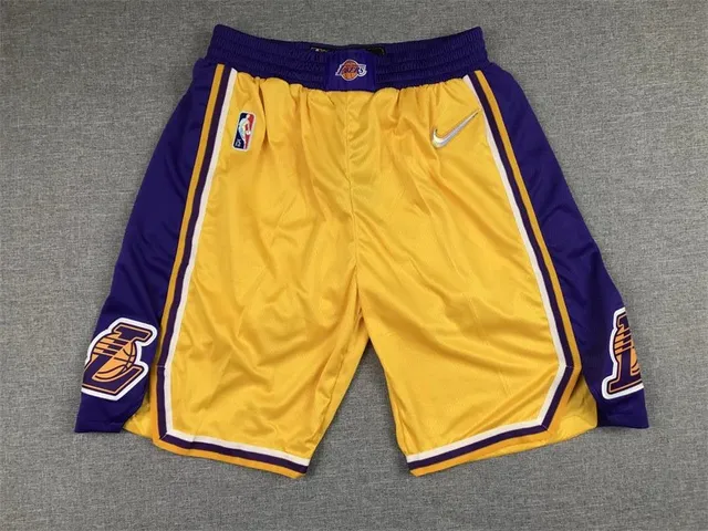 Nike Basketball Shorts Los Angeles Lakers Home