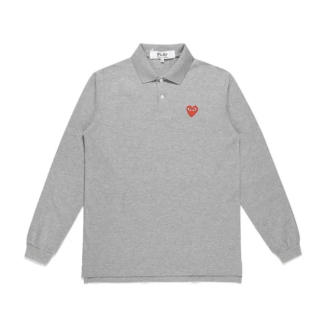 Comme des Garçons Polo Shirt Heart Logo