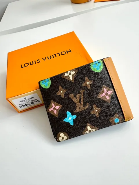 Louis Vuitton Bifold Wallet Multicolor Monogram