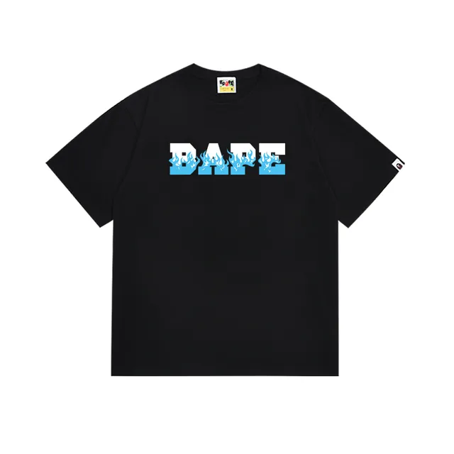 Graphic Tee Flame BAPE Logo