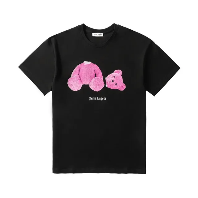 Palm Angels Teddy Bear Tee Pink Teddy Graphic