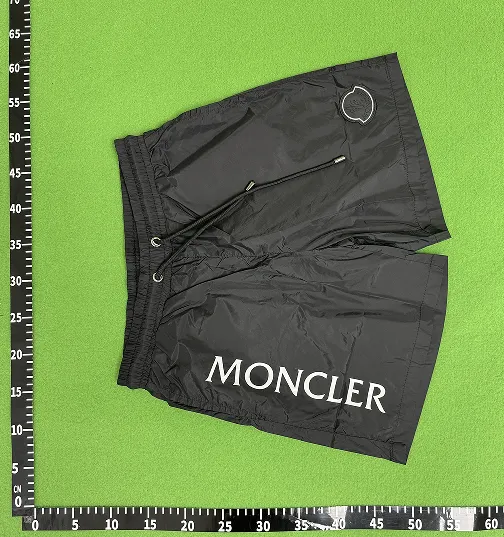Moncler Logo Shorts White Logo