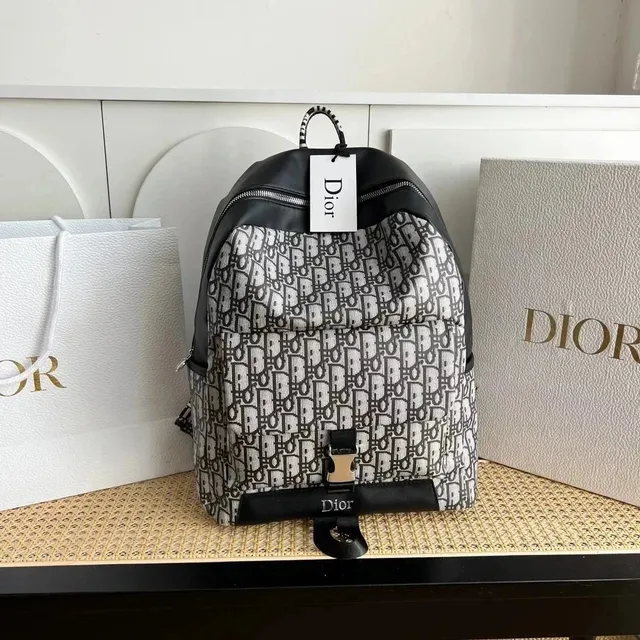 Dior B22 Backpack Oblique Print
