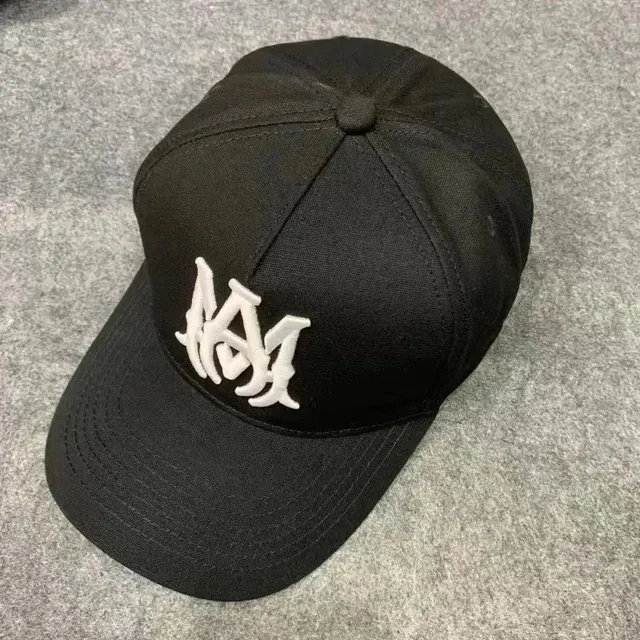 Amiri Baseball Cap White Logo