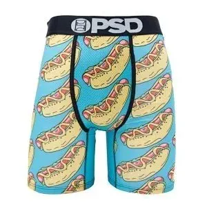 PSD Boxer Briefs Hot Dog Print