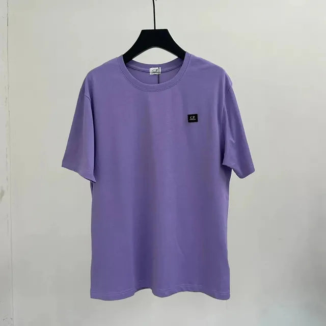 C.P. Company Logo T-Shirt Solid Purple
