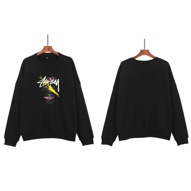 Stüssy Crewneck Sweatshirt Paint Splatter Logo