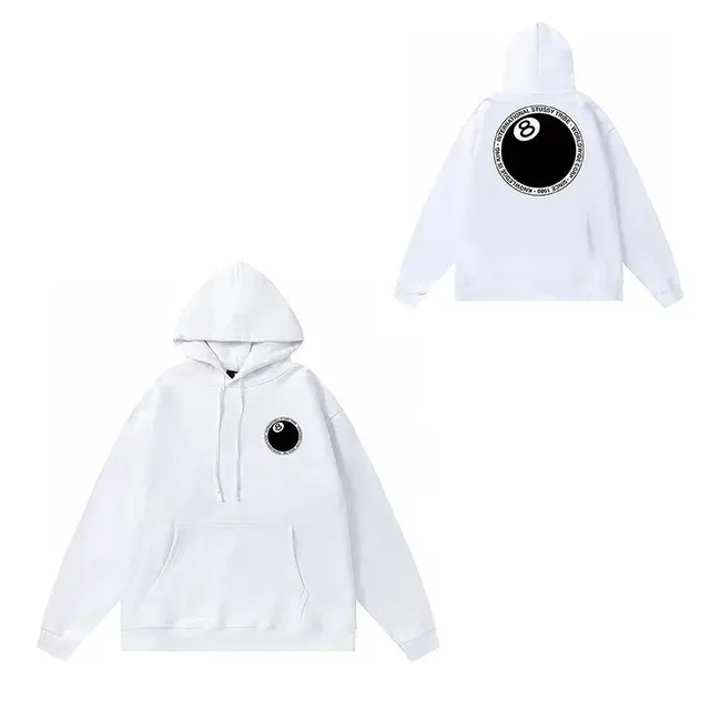 Stüssy × Supreme Hooded Sweatshirt 8 Ball