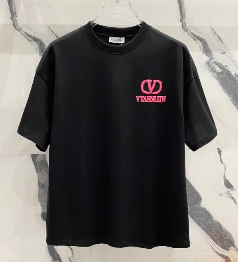 Valentino Logo T-Shirt Pink VLogo