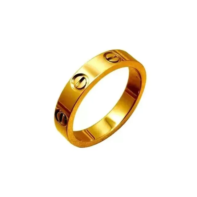 4mm 黄金色无钻石