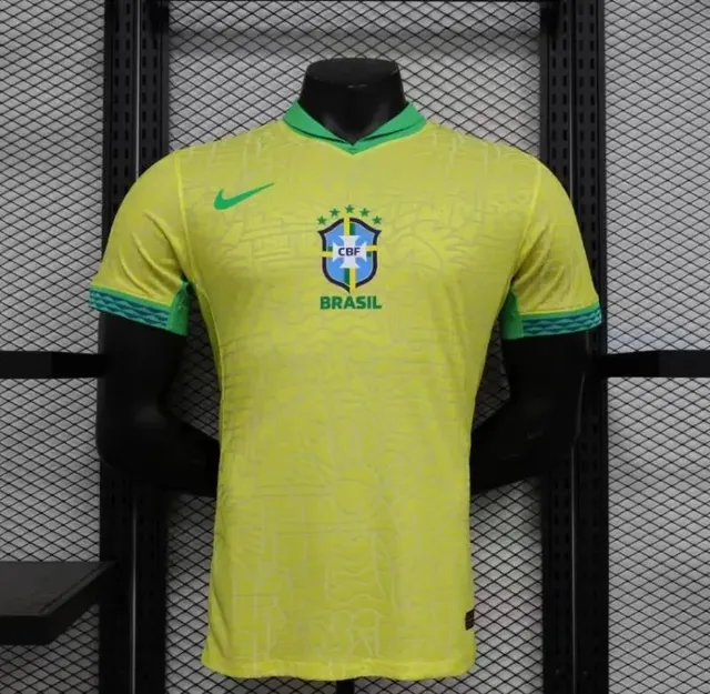 Nike Brazil National Team Home Jersey 2024 World Cup Alternate