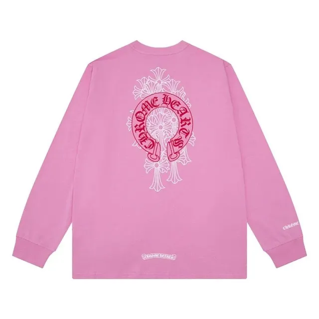 Chrome Hearts Long Sleeve Tee Cross Motif