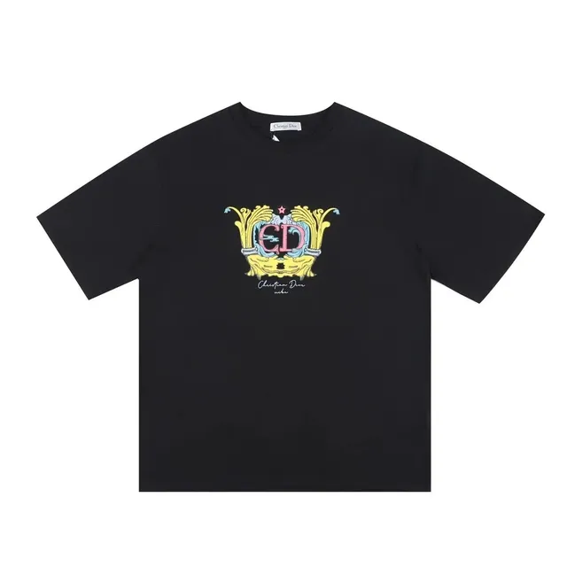 Dior T-Shirt Embroidered CD Crest