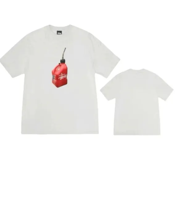 Stüssy Graphic T-Shirt Gas Can Print