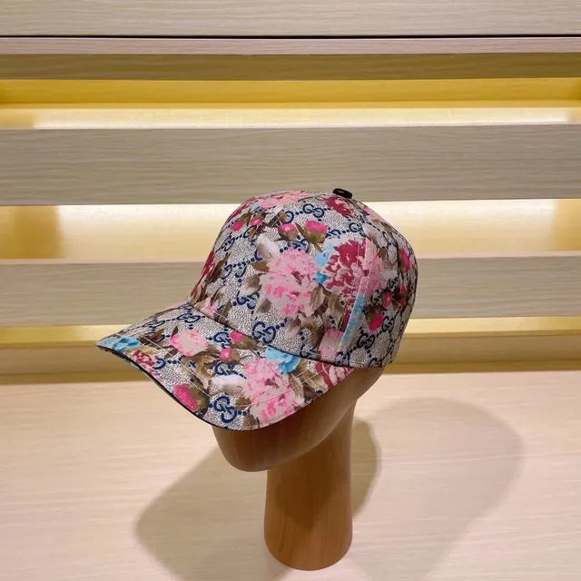Gucci Baseball Cap Floral GG Print