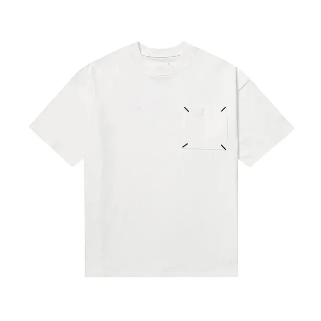 Maison Margiela Stitched Pocket T-Shirt White