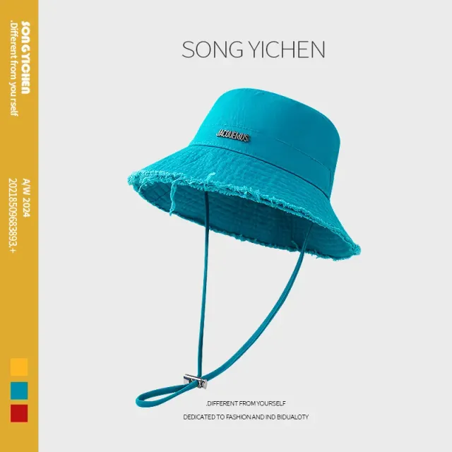 Jacquemus Bucket Hat Frayed Brim