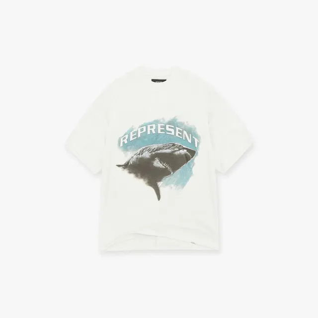 Represent Graphic Tee Shark Print