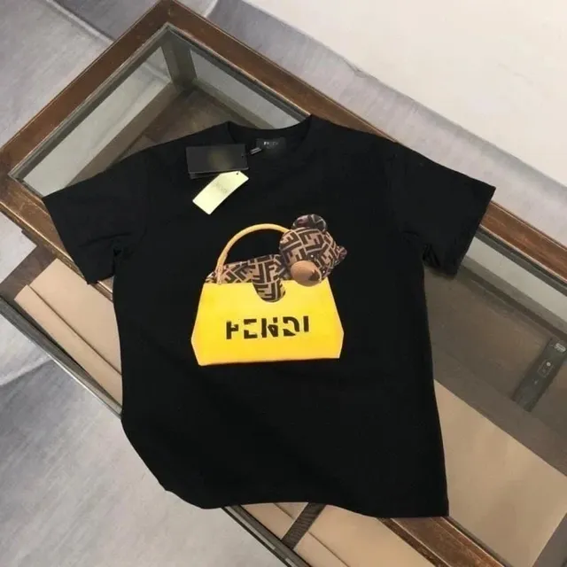 Fendi T-Shirt Bag Print