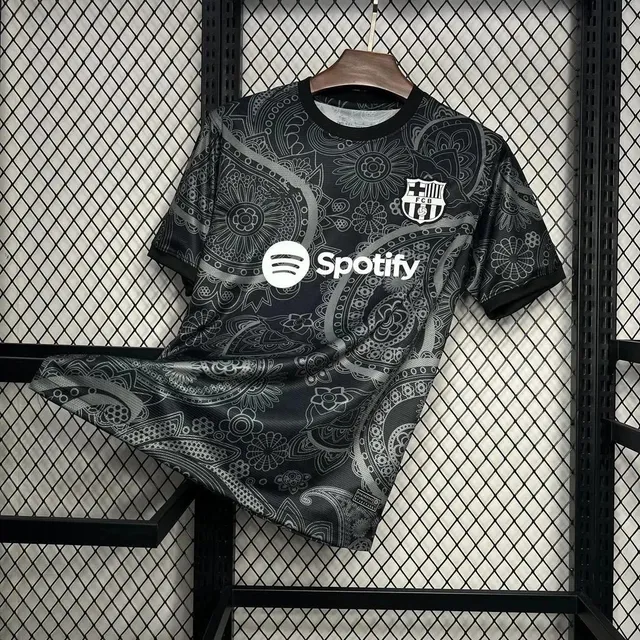 FC Barcelona Third Kit Ornamental Print