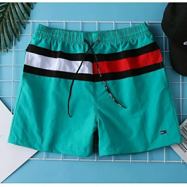 Tommy Hilfiger Swim Shorts Striped Waistband