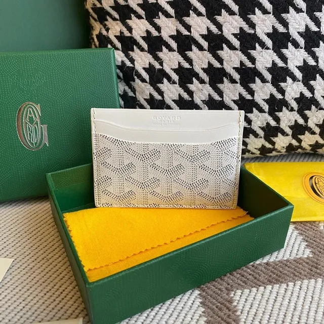 Goyard Card Holder Saint Louis Pattern