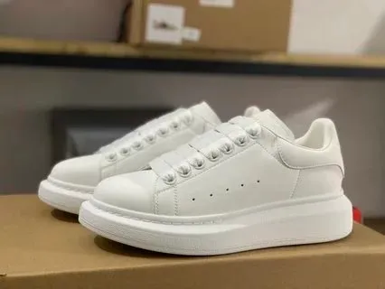 Alexander McQueen Oversized Sneaker Triple White