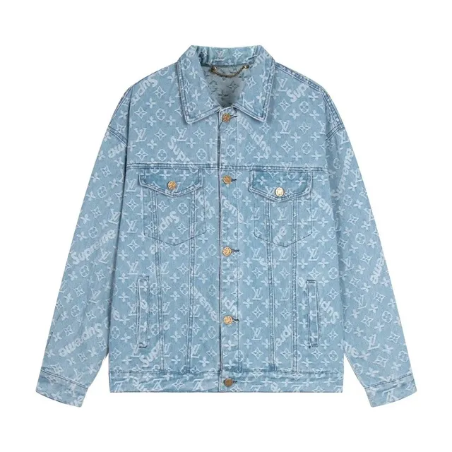 Louis Vuitton × Supreme Denim Trucker Jacket