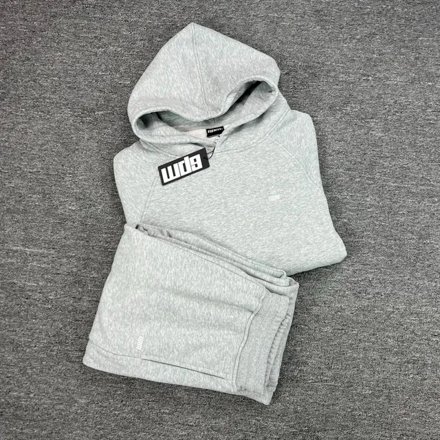 Broken Planet Hoodie and Joggers Set Heather Grey