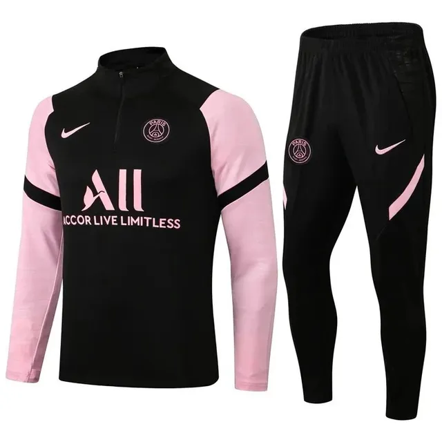 Nike × Paris Saint-Germain Training Set PSG Pink Accor