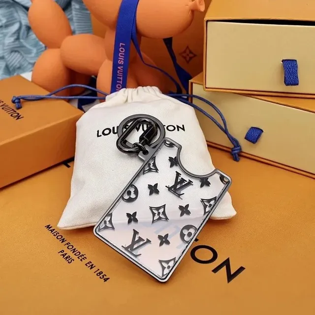 Louis Vuitton LV Tag Monogram Clear