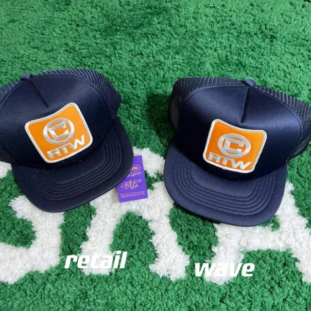 Rhude Trucker Hat RTW Logo Patch