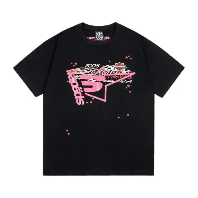 Sp5der Graphic Tee 2008 Bike Week Print