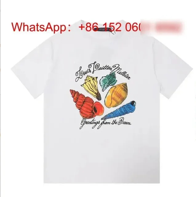Louis Vuitton T-Shirt Seashell Print